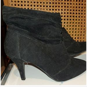 High heel booties